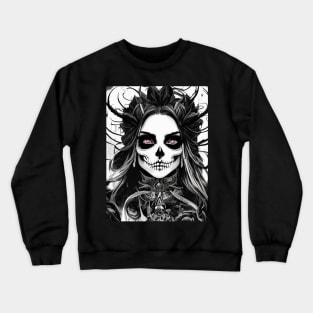 Occult Obsession: Indulge Your Love for the Supernatural with Our Gothic and Witch-Inspired Art Crewneck Sweatshirt